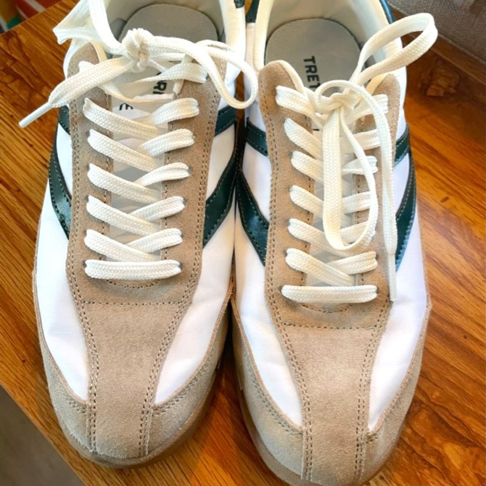 Tretorn Lace-Up Jogging Sneakers - Rawlins 2.0